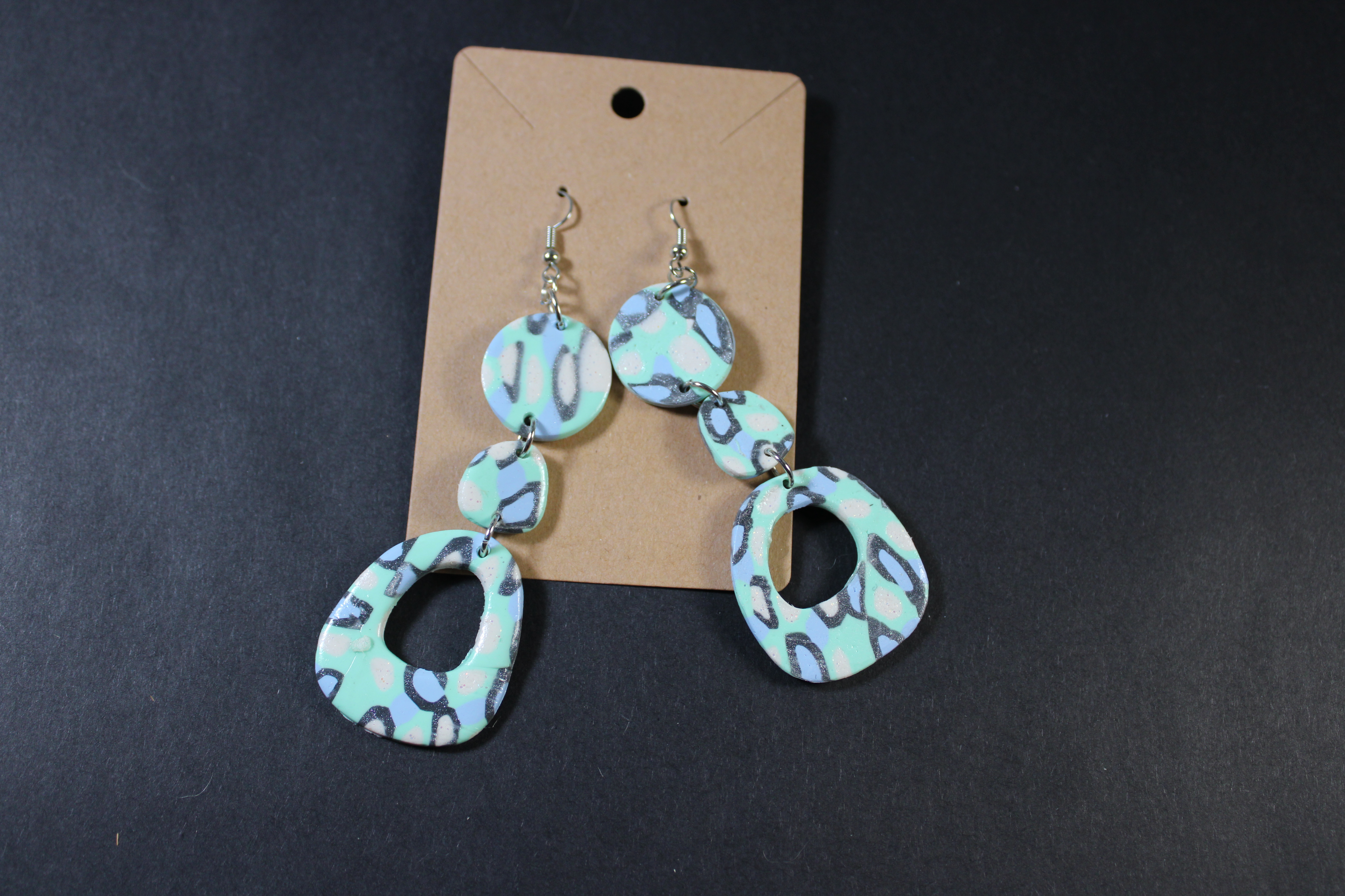 Winter Inspired Stacked Round Drops