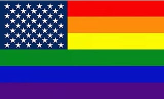 American Rainbow Pride Flag
