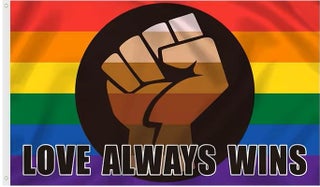 Love Always Wins QPOC Flag