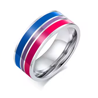Bisexual Pride Ring