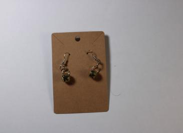 Small Brass Bell Earrings