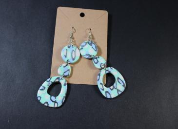 Winter Inspired Stacked Round Drops